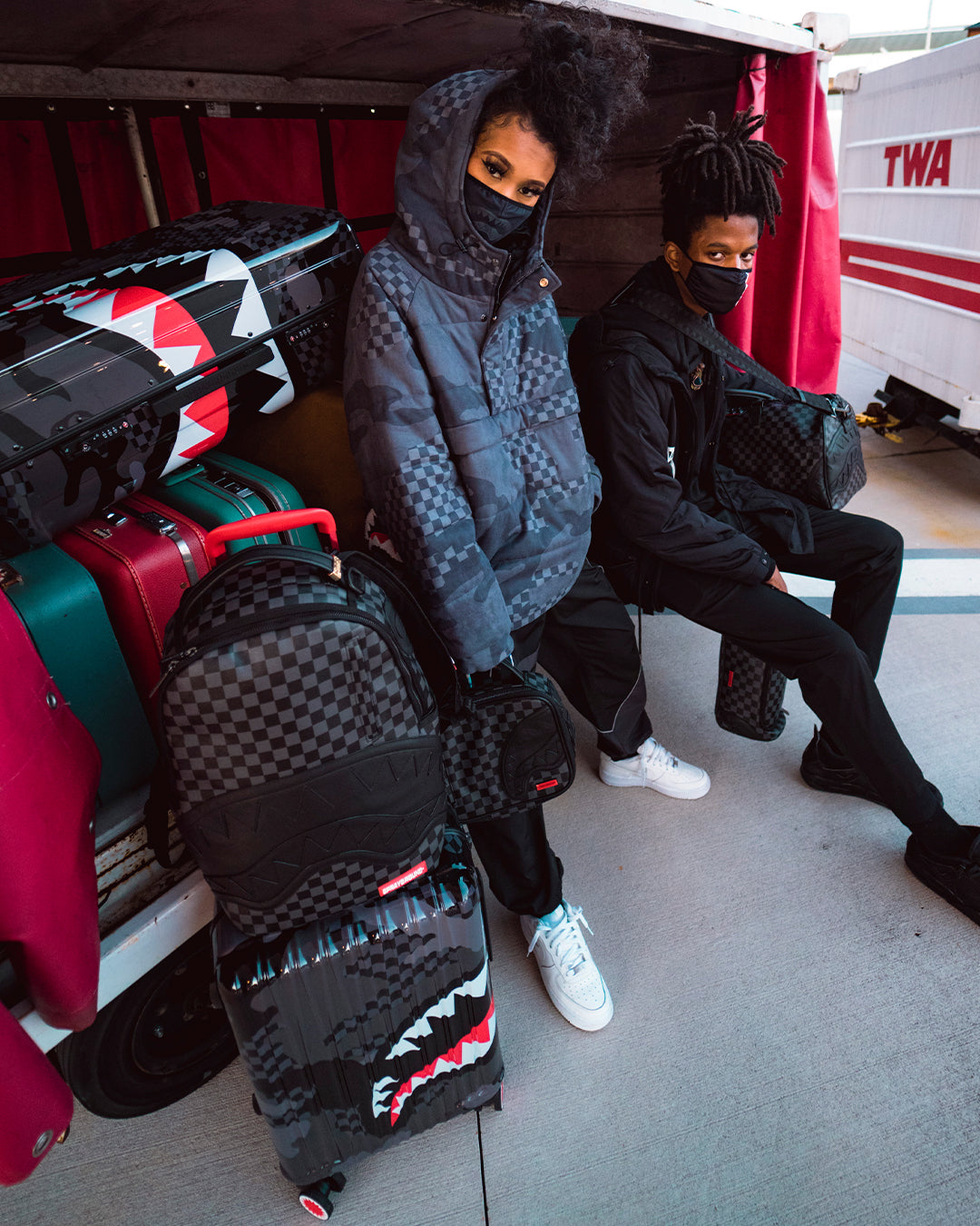 SPRAYGROUND HENNY BLACK DLX BACKPACK