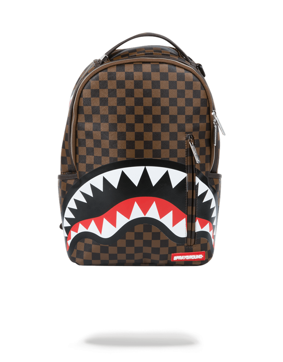SPRAYGROUND SLEEK SHARKS IN PARIS (BROWN)