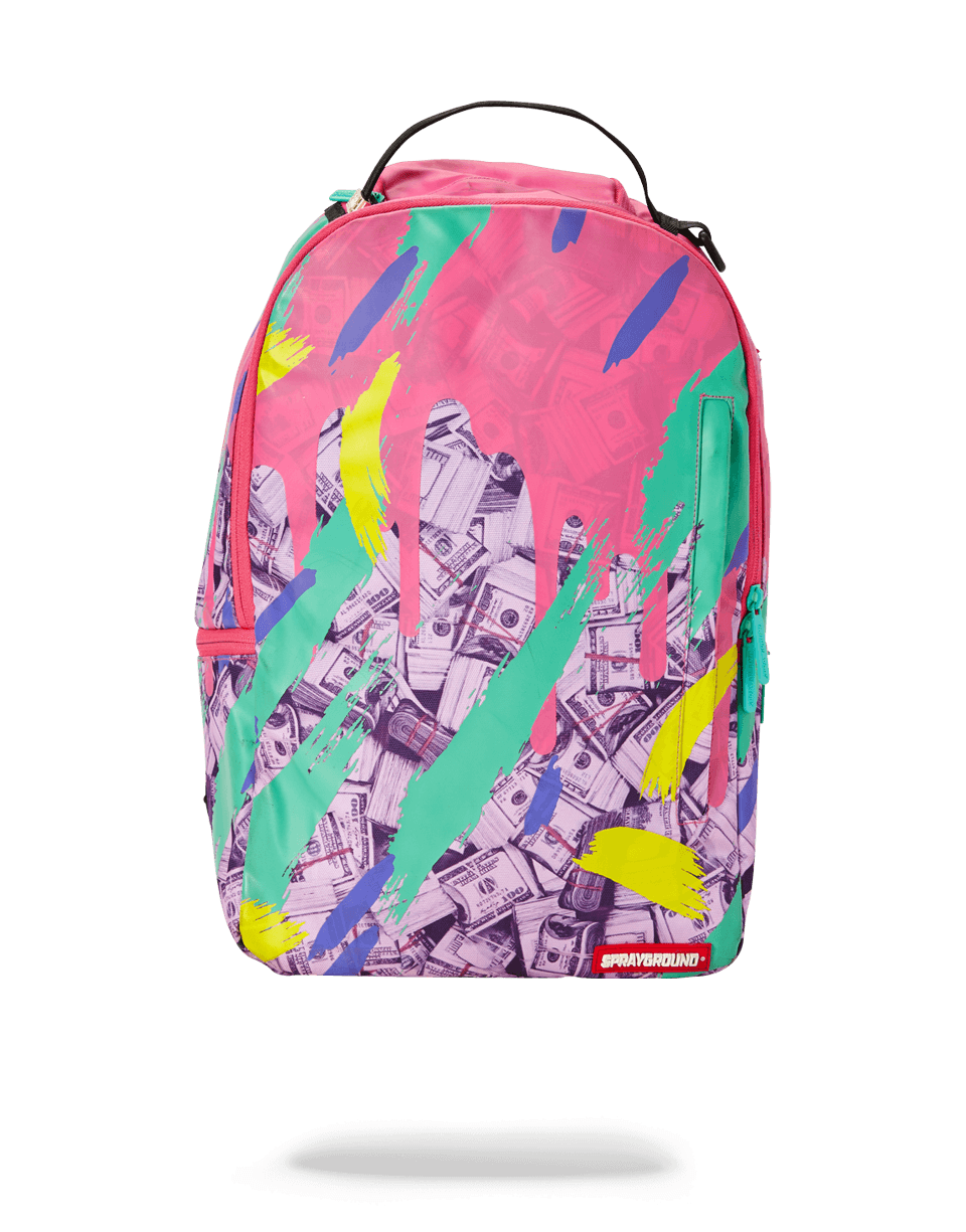 SPRAYGROUND MONEY PINK CAMO DRIP
