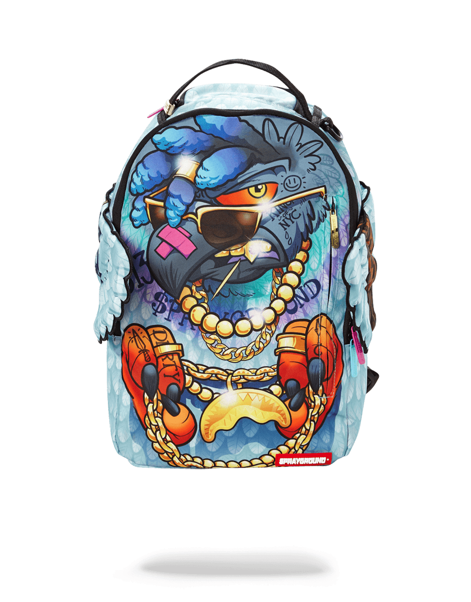 SPRAYGROUND PIGEONS IN THE HOOD