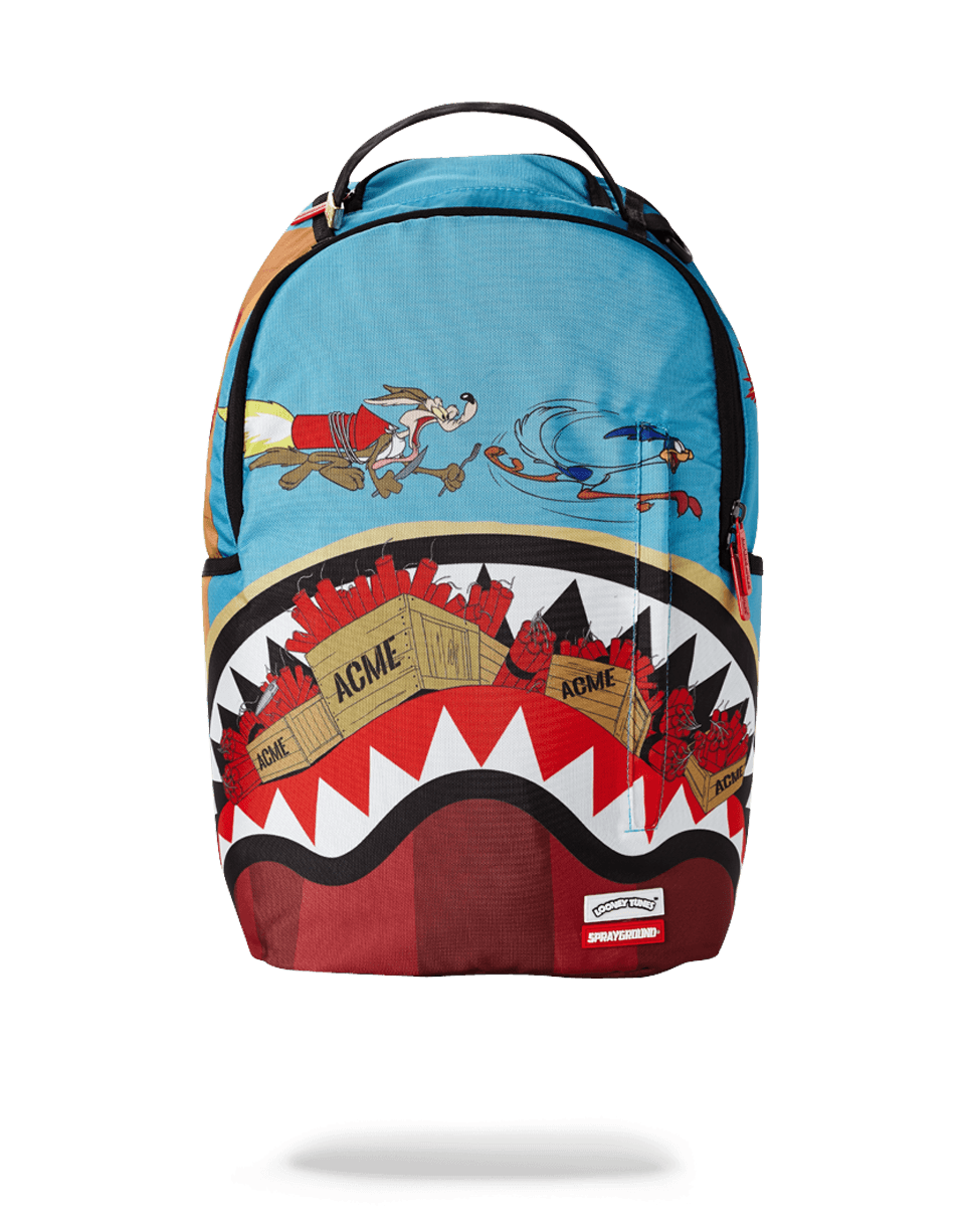 SPRAYGROUND COYOTE VS ROADRUNNER SHARK