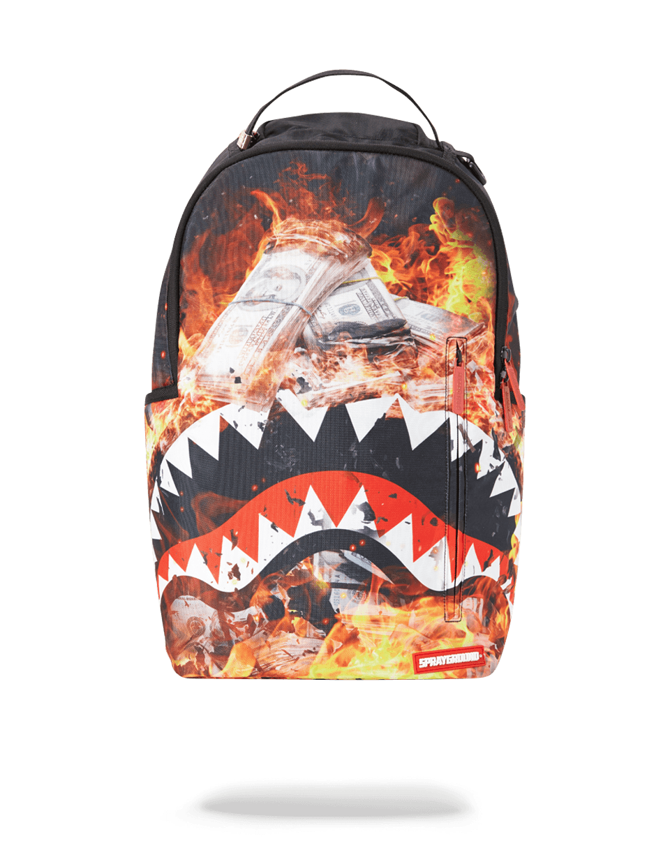 SPRAYGROUND FIRE MONEY SHARK