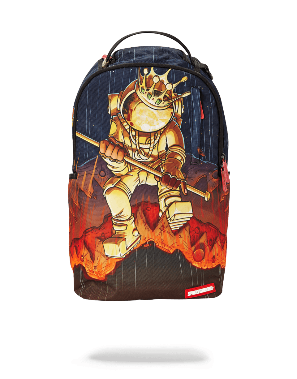 SPRAYGROUND GOLD ASTRONAUT METEOR SHARK