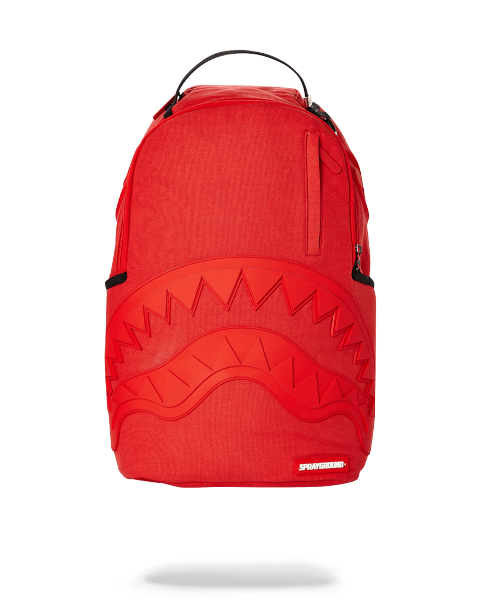 SPRAYGROUND RED GHOST RUBBER SHARK