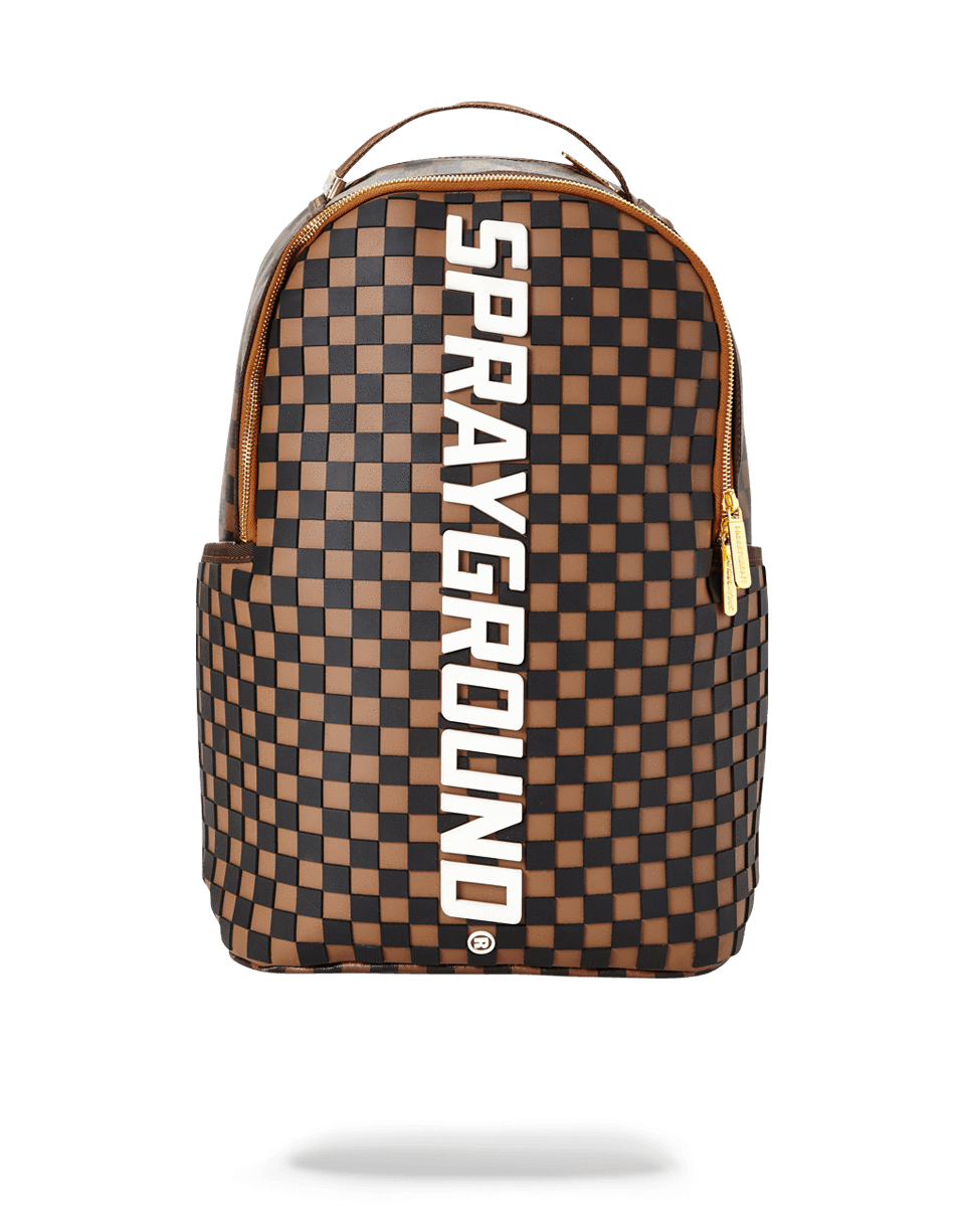 SPRAYGROUND 3D MOLDED RUBBER CHECKERED LOGO