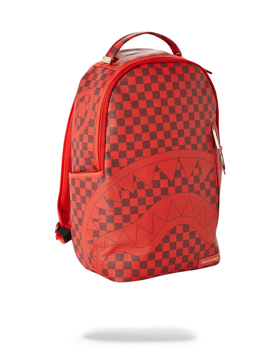SPRAYGROUND SHARKS IN PARIS (RED CHECKERED EDITION)