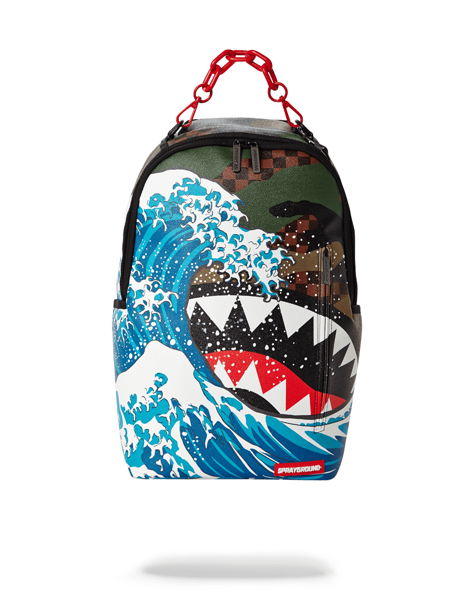 SPRAYGROUND CAMOKAWA WAVE SHARK