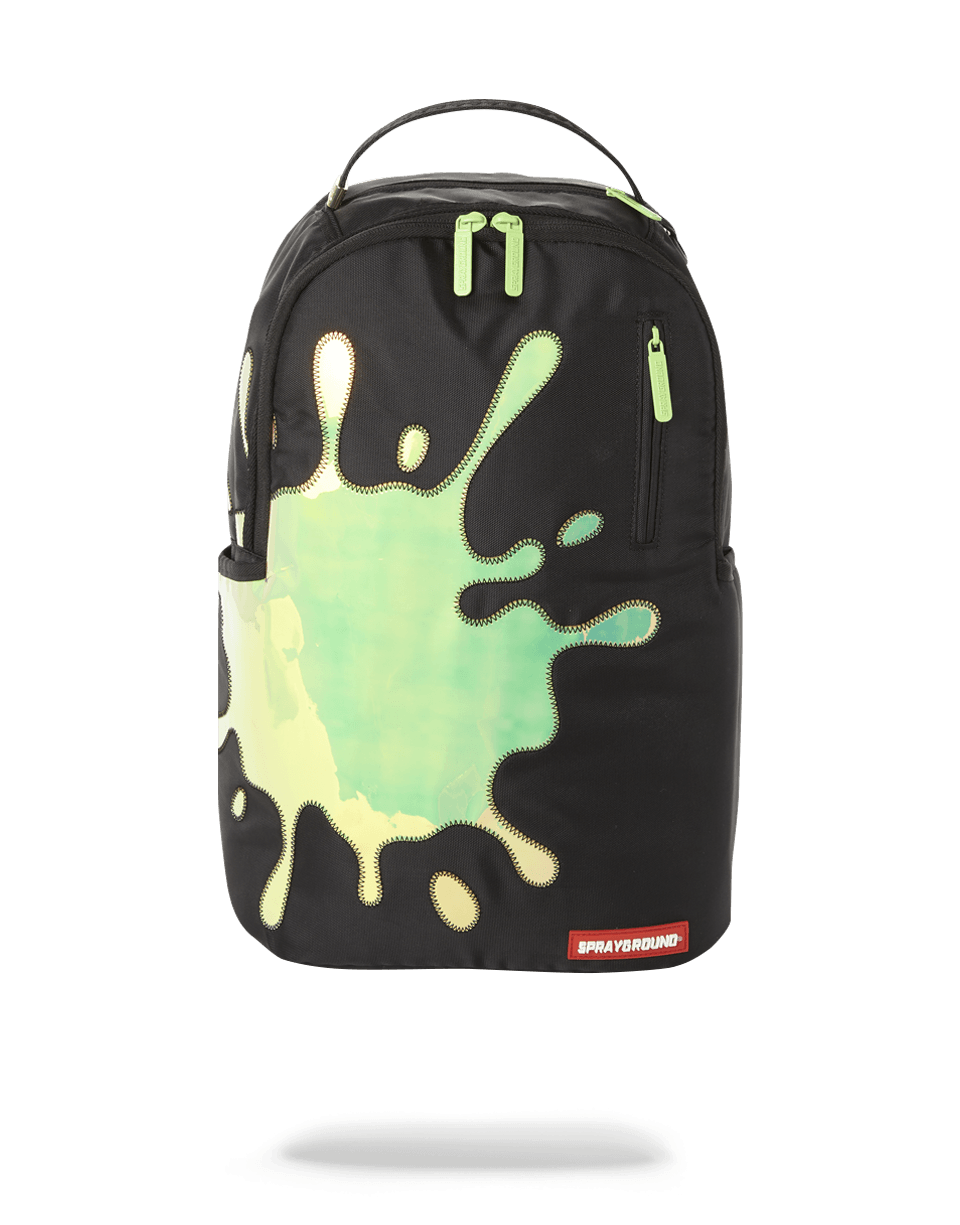SPRAYGROUND BLUE MIRROR REFLECTIVE SPLAT BACKPACK (ONE OF ONE)