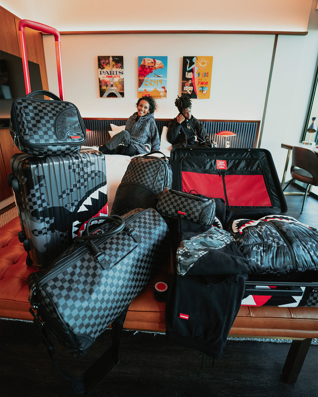 SPRAYGROUND HENNY BLACK DLX BACKPACK