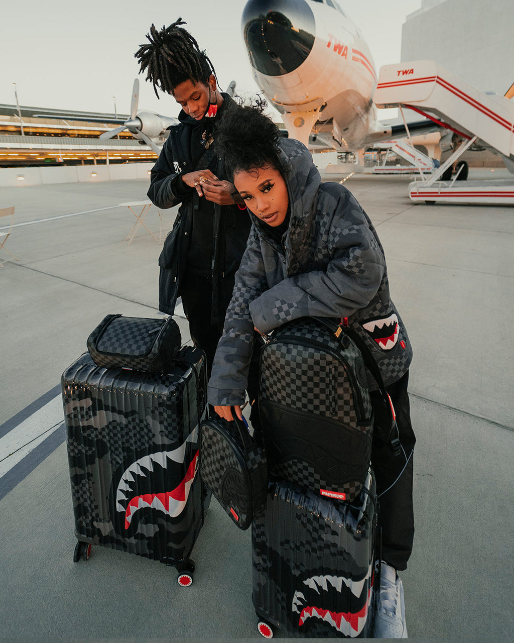 SPRAYGROUND HENNY BLACK DLX BACKPACK