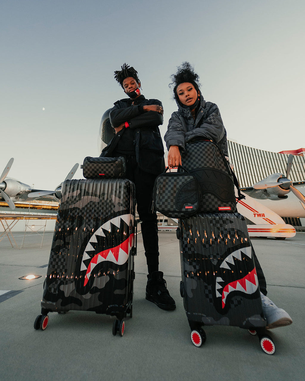 SPRAYGROUND HENNY BLACK DLX BACKPACK