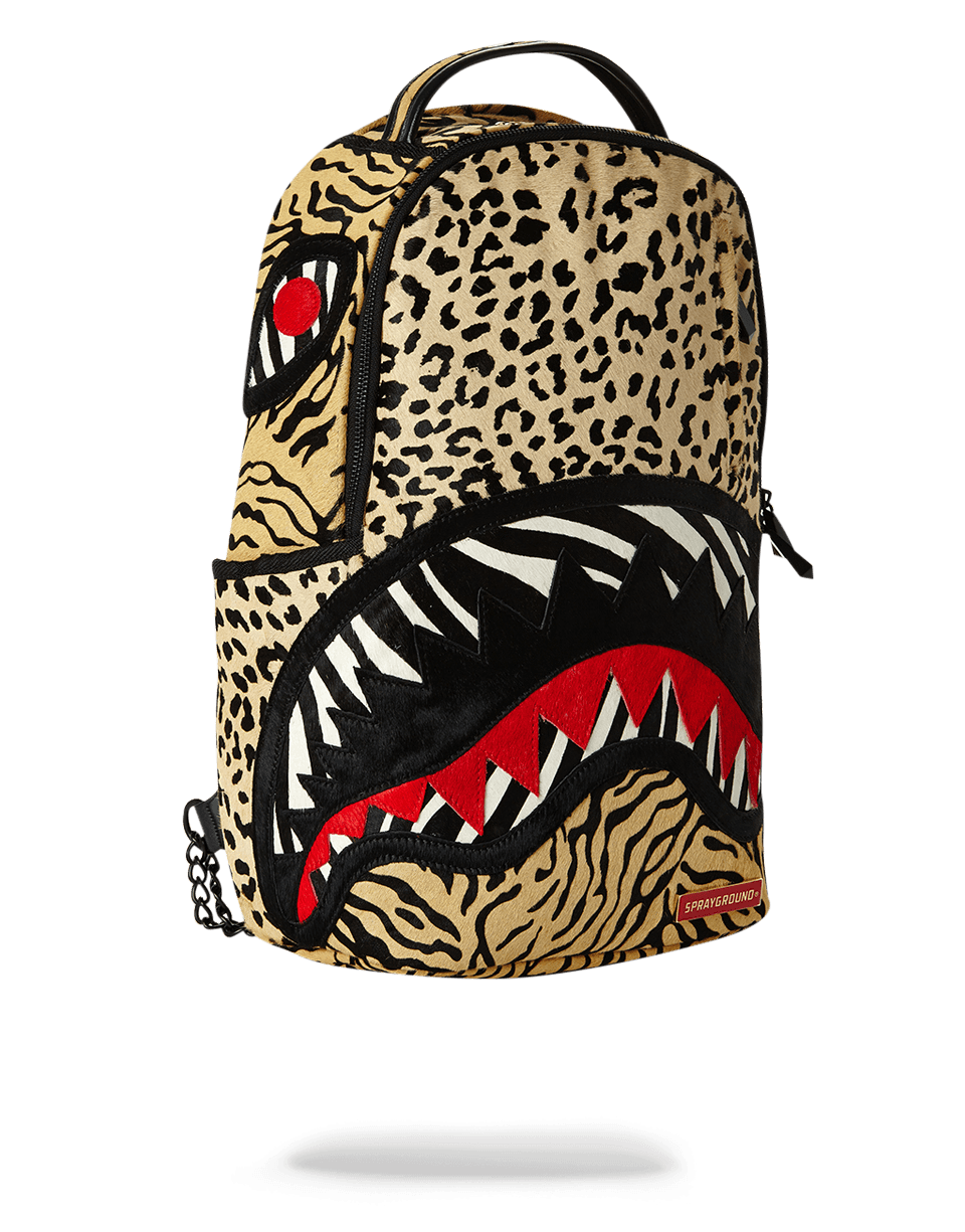 SPRAYGROUND SAFARI SHARK (PONY HAIR/LEATHER) LIMITED TO 50 PCS