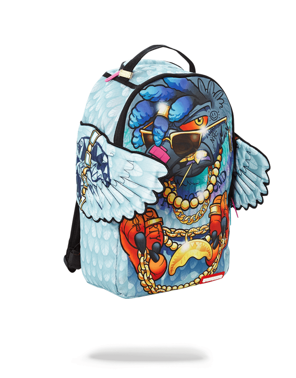 SPRAYGROUND PIGEONS IN THE HOOD