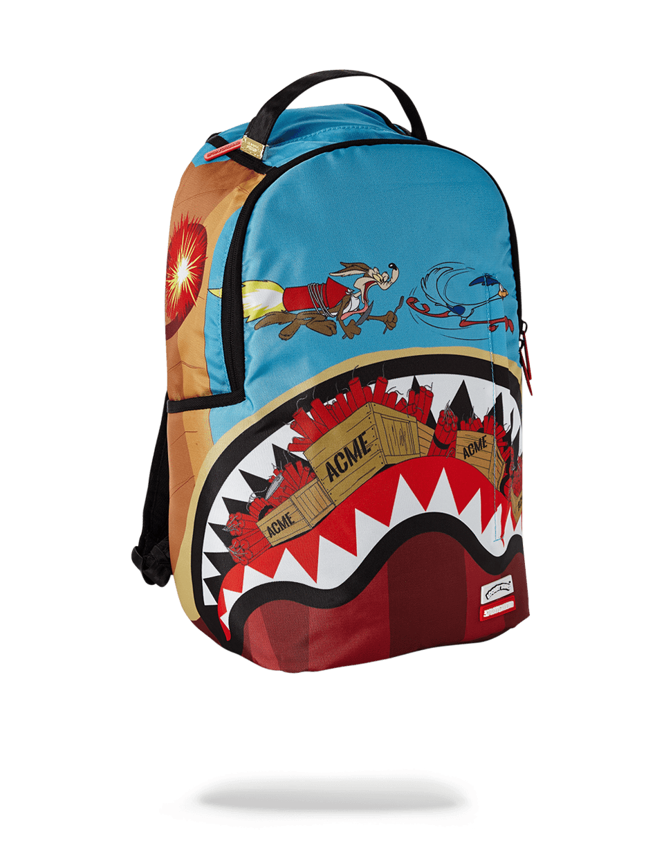 SPRAYGROUND COYOTE VS ROADRUNNER SHARK