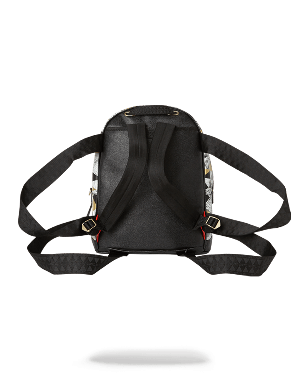 SPRAYGROUND 6-STRAP FRACTAL MONEY EMPEROR