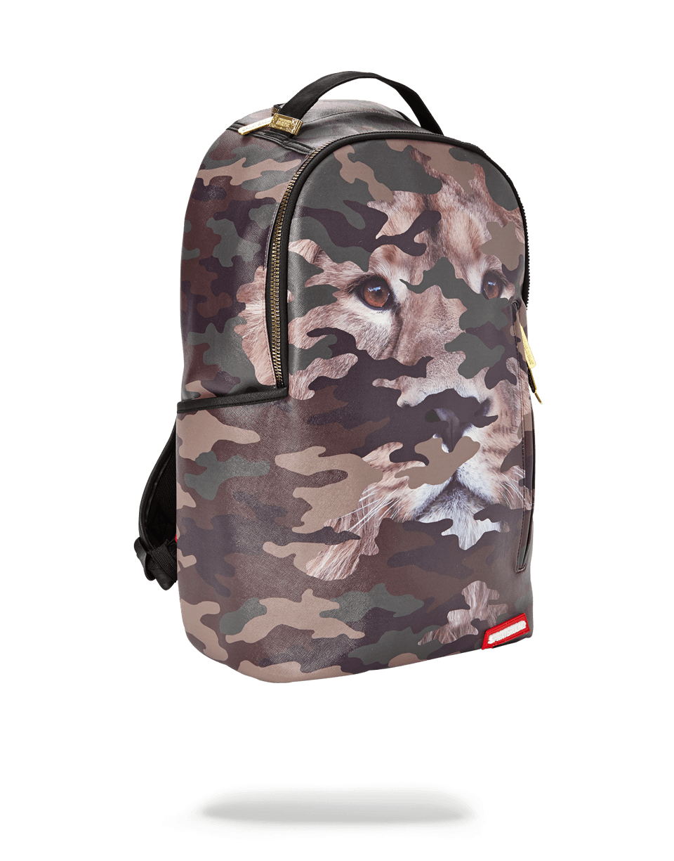 SPRAYGROUND LION CAMO