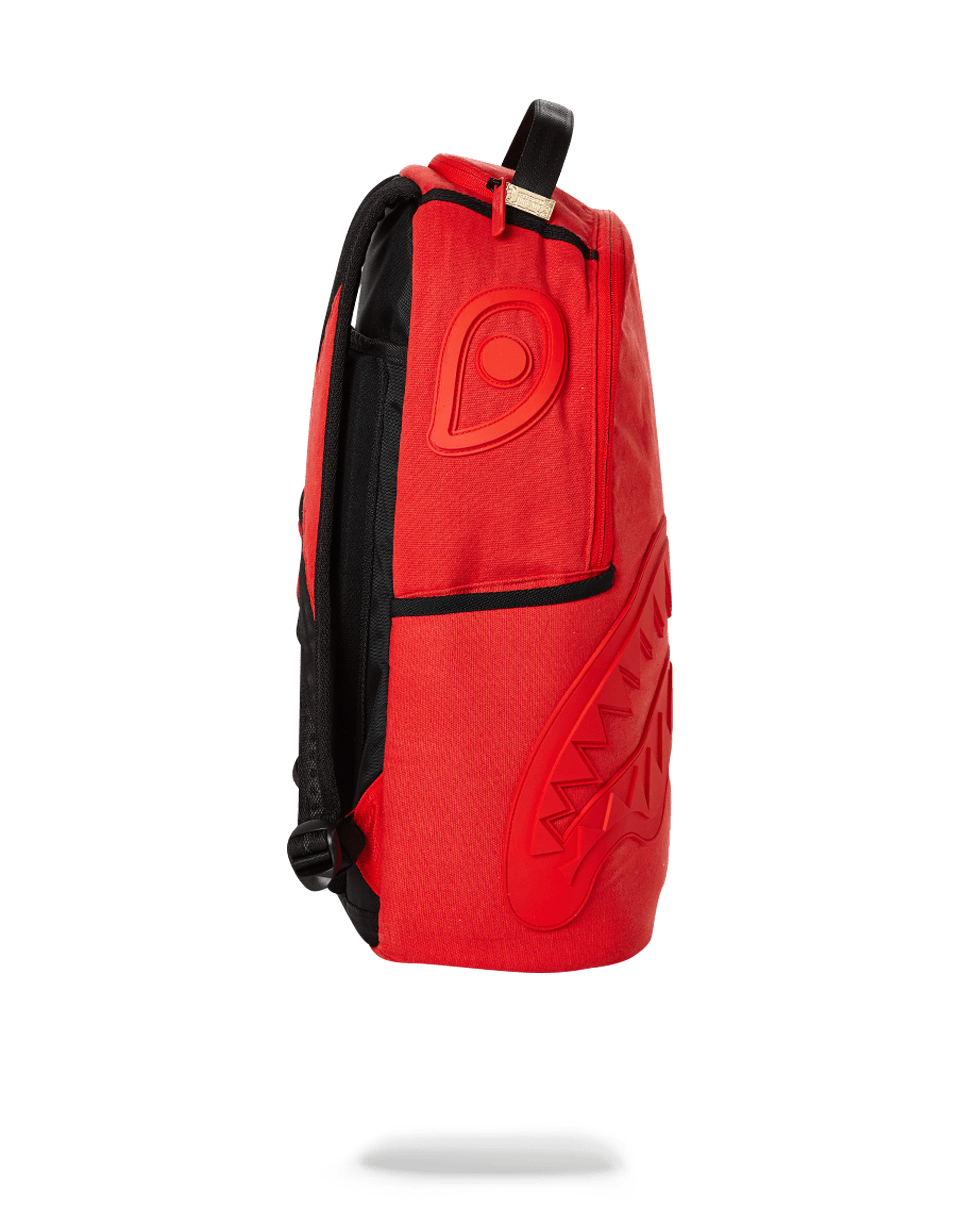 SPRAYGROUND RED GHOST RUBBER SHARK