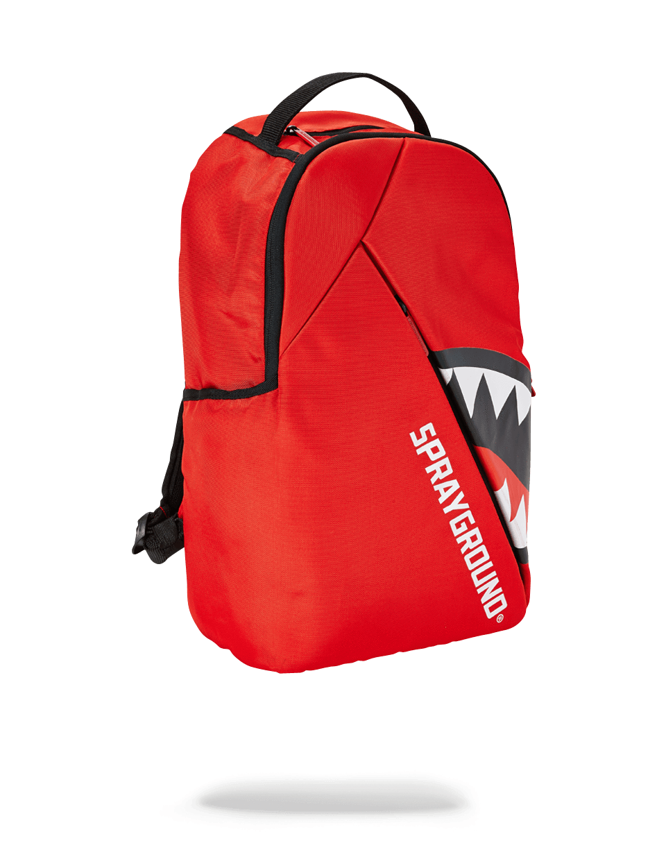 SPRAYGROUND ANGLED SHARK (RED)