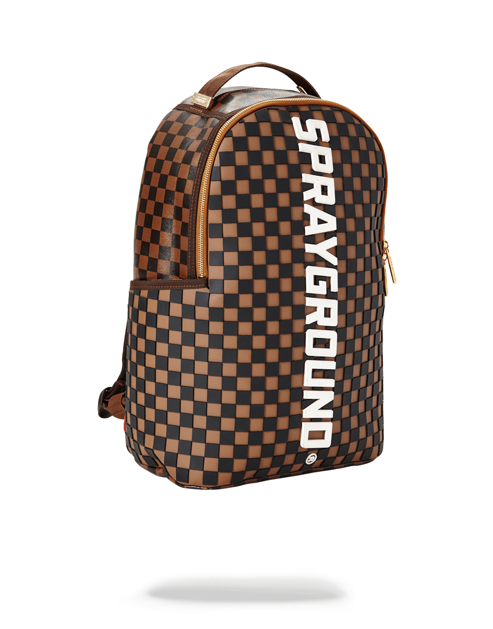 SPRAYGROUND 3D MOLDED RUBBER CHECKERED LOGO