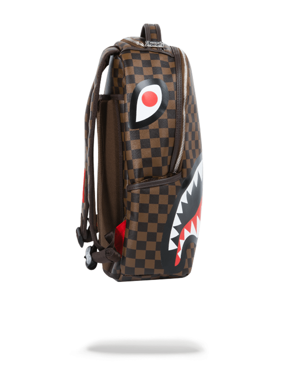 SPRAYGROUND SLEEK SHARKS IN PARIS (BROWN)