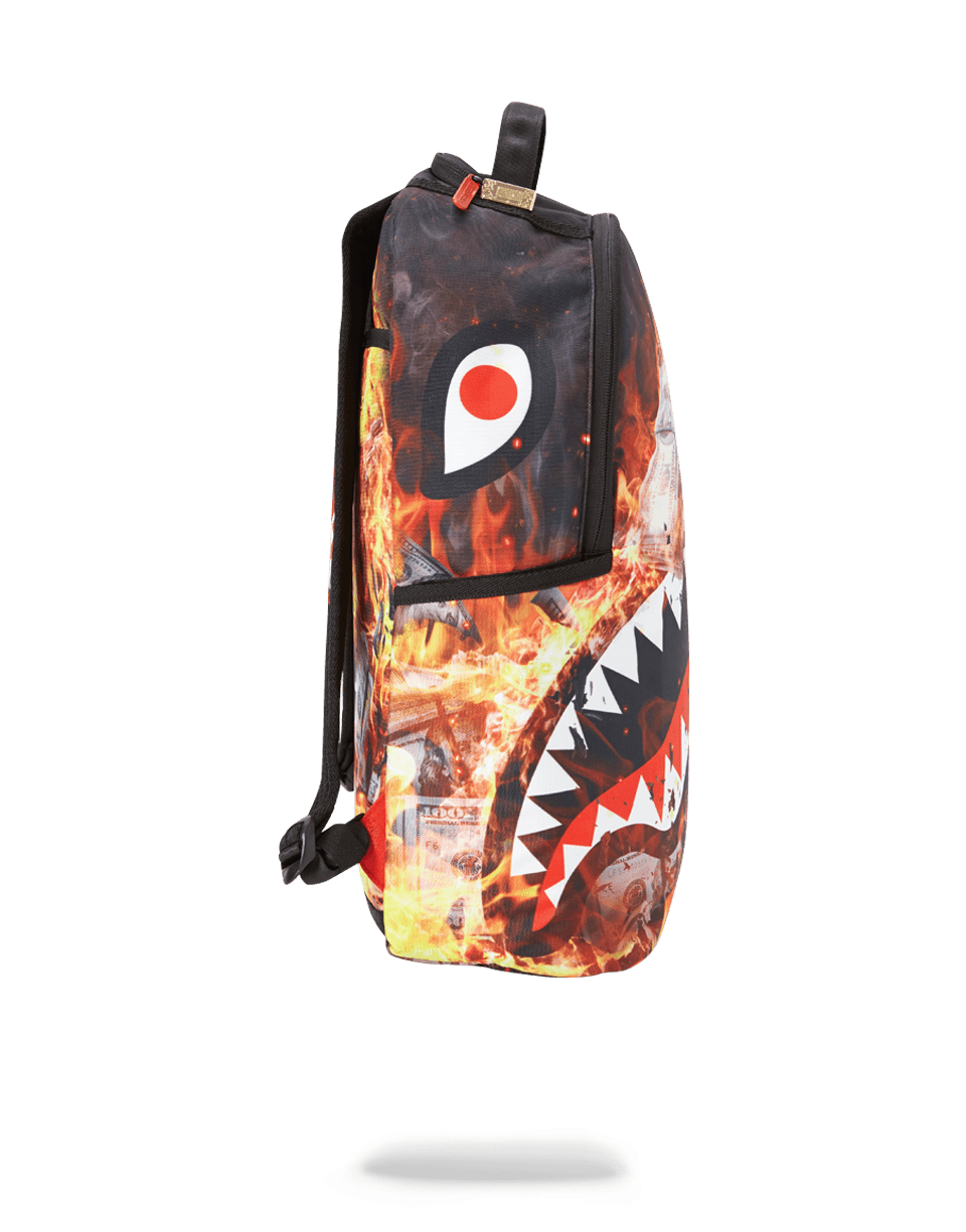 SPRAYGROUND FIRE MONEY SHARK