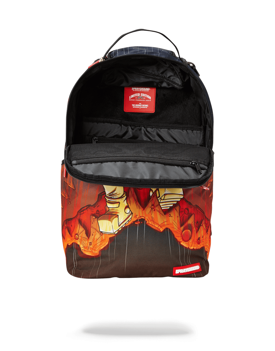 SPRAYGROUND GOLD ASTRONAUT METEOR SHARK