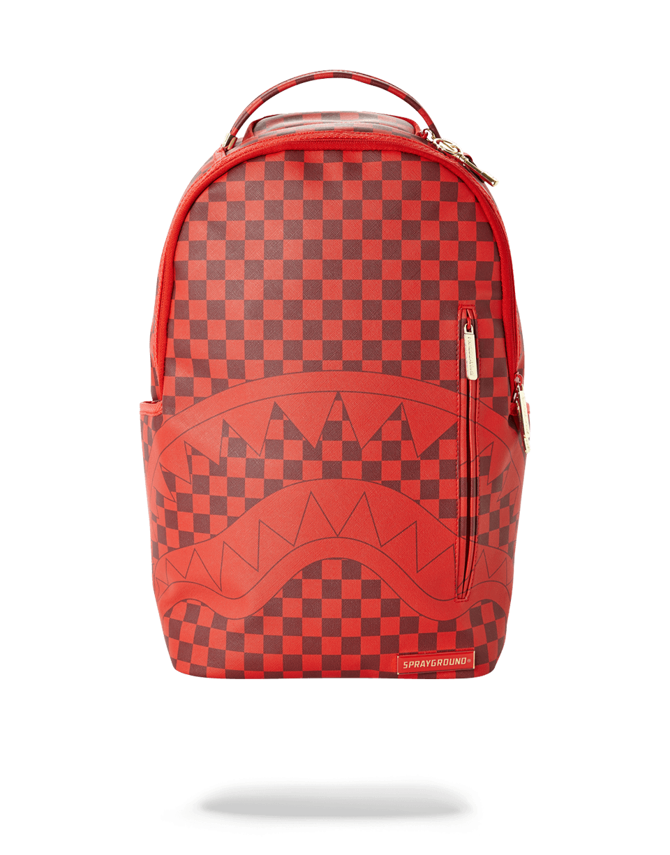 SPRAYGROUND SHARKS IN PARIS (RED CHECKERED EDITION)