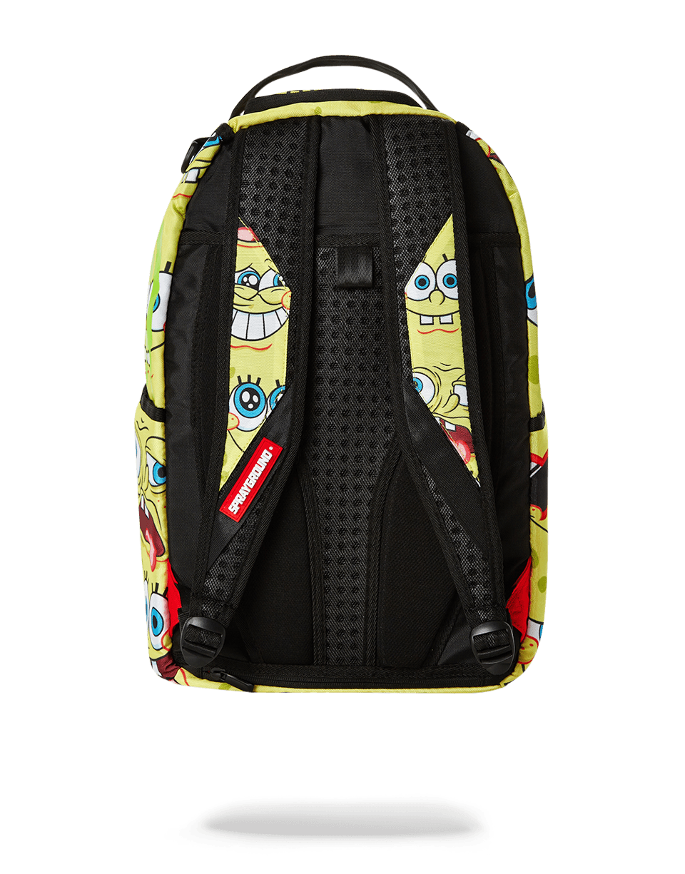 SPRAYGROUND SPONGEBOB SPRAYPAINT FACE PATTERN
