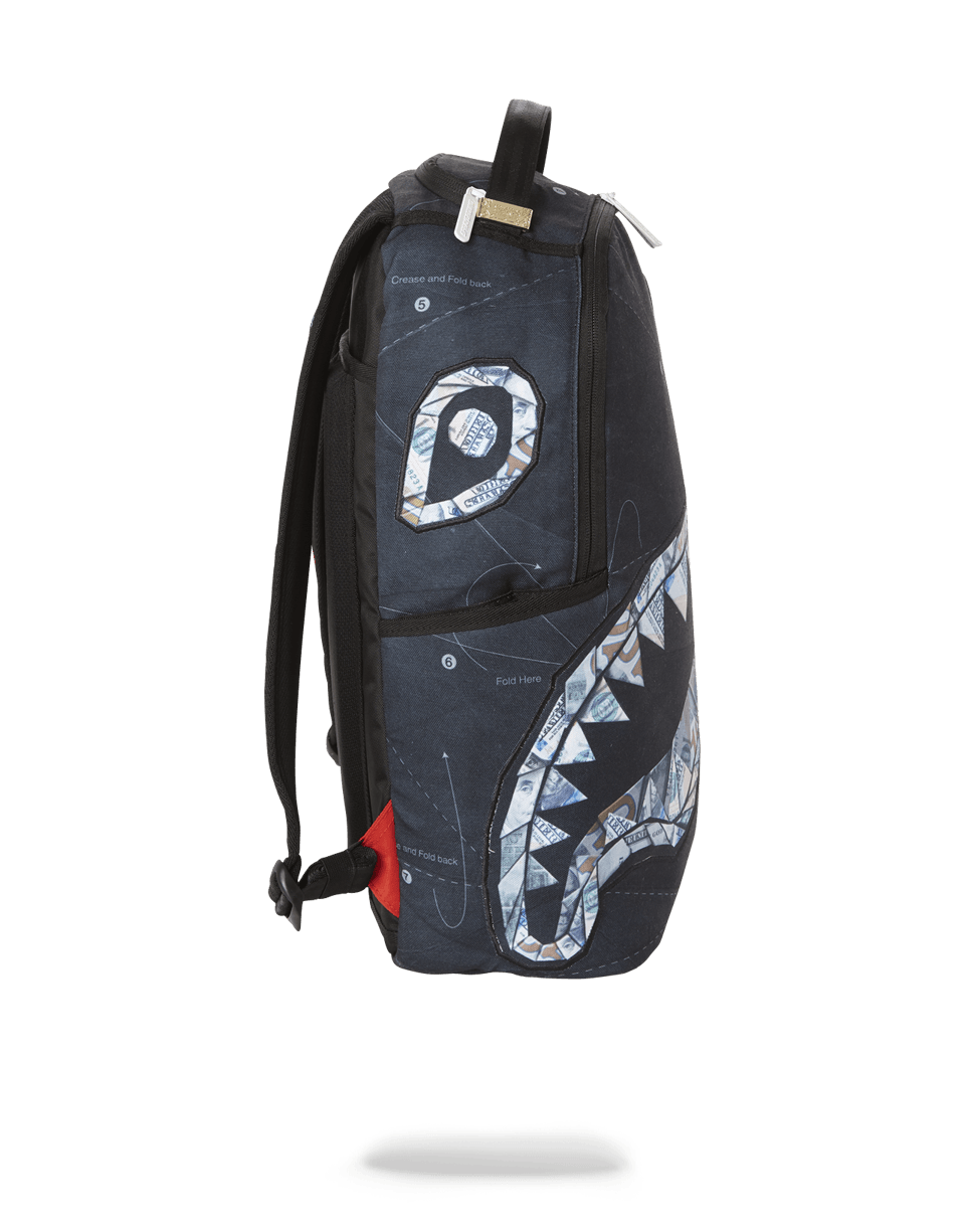 SPRAYGROUND ORIGAMI SHARK BACKPACK (ONE OF ONE)