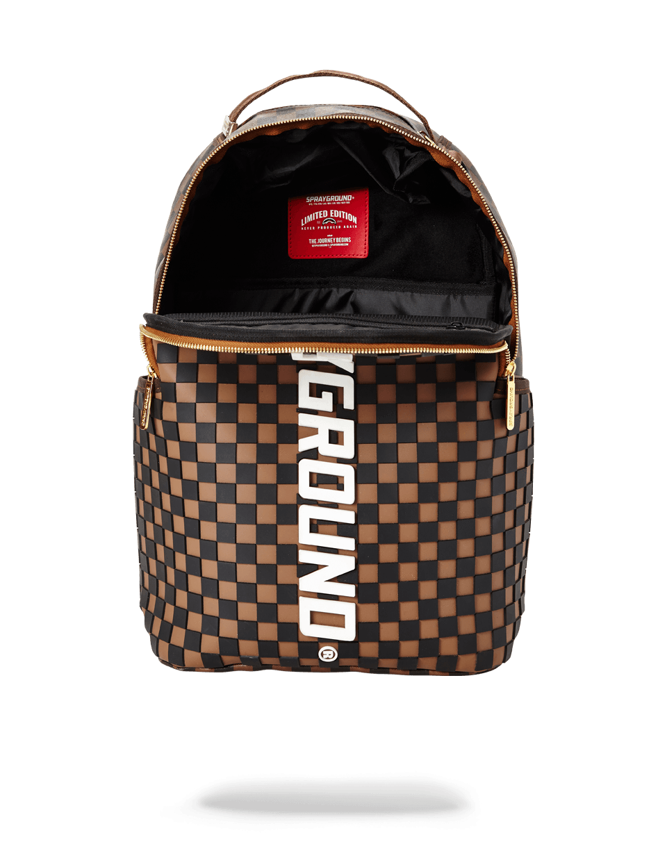 SPRAYGROUND 3D MOLDED RUBBER CHECKERED LOGO