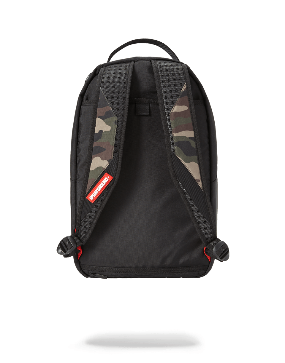 SPRAYGROUND CAMO SIDE SHARK DOUBLE CARGO