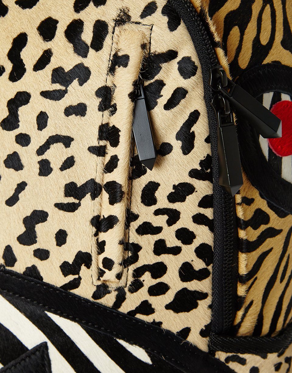 SPRAYGROUND SAFARI SHARK (PONY HAIR/LEATHER) LIMITED TO 50 PCS