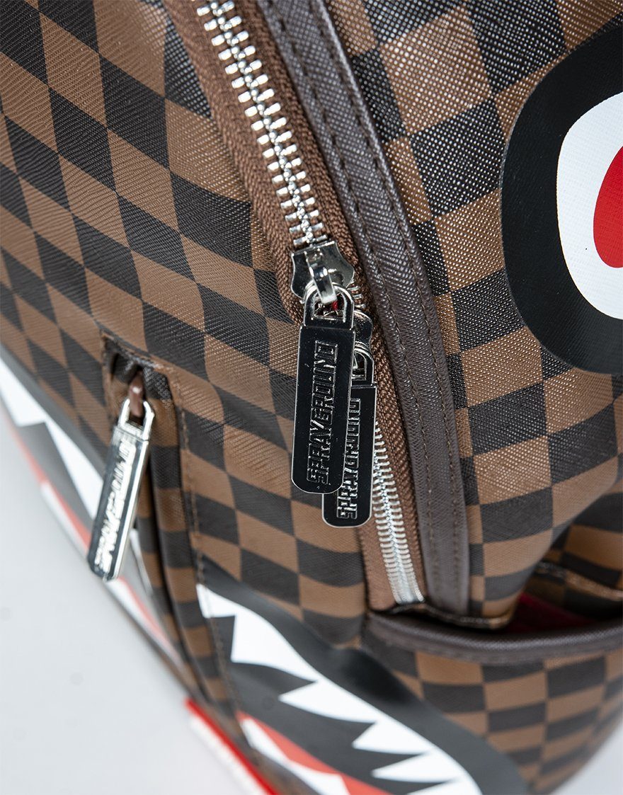 SPRAYGROUND SLEEK SHARKS IN PARIS (BROWN)