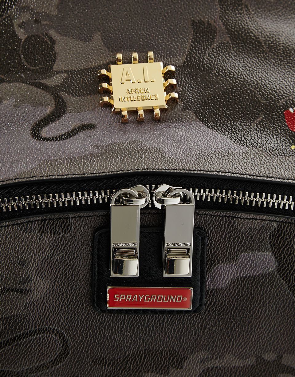 SPRAYGROUND BLACK PANTHERA CAMO EMPEROR