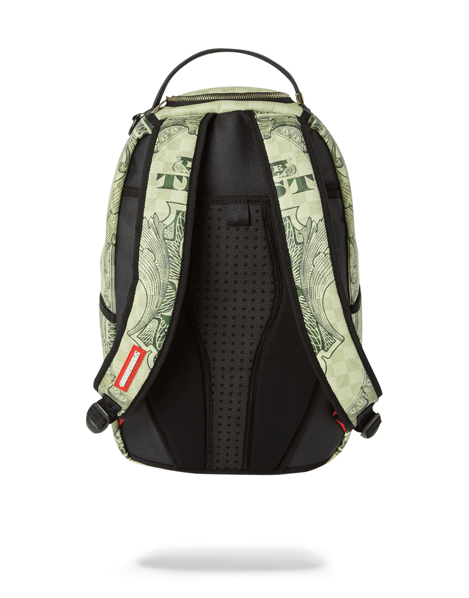 SPRAYGROUND IN GOD WE TRUST GREEN BACKPACK (ONE OF ONE)