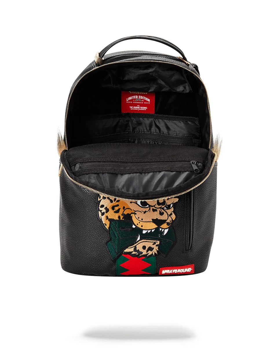 SPRAYGROUND LEOPARD FUR MONEY