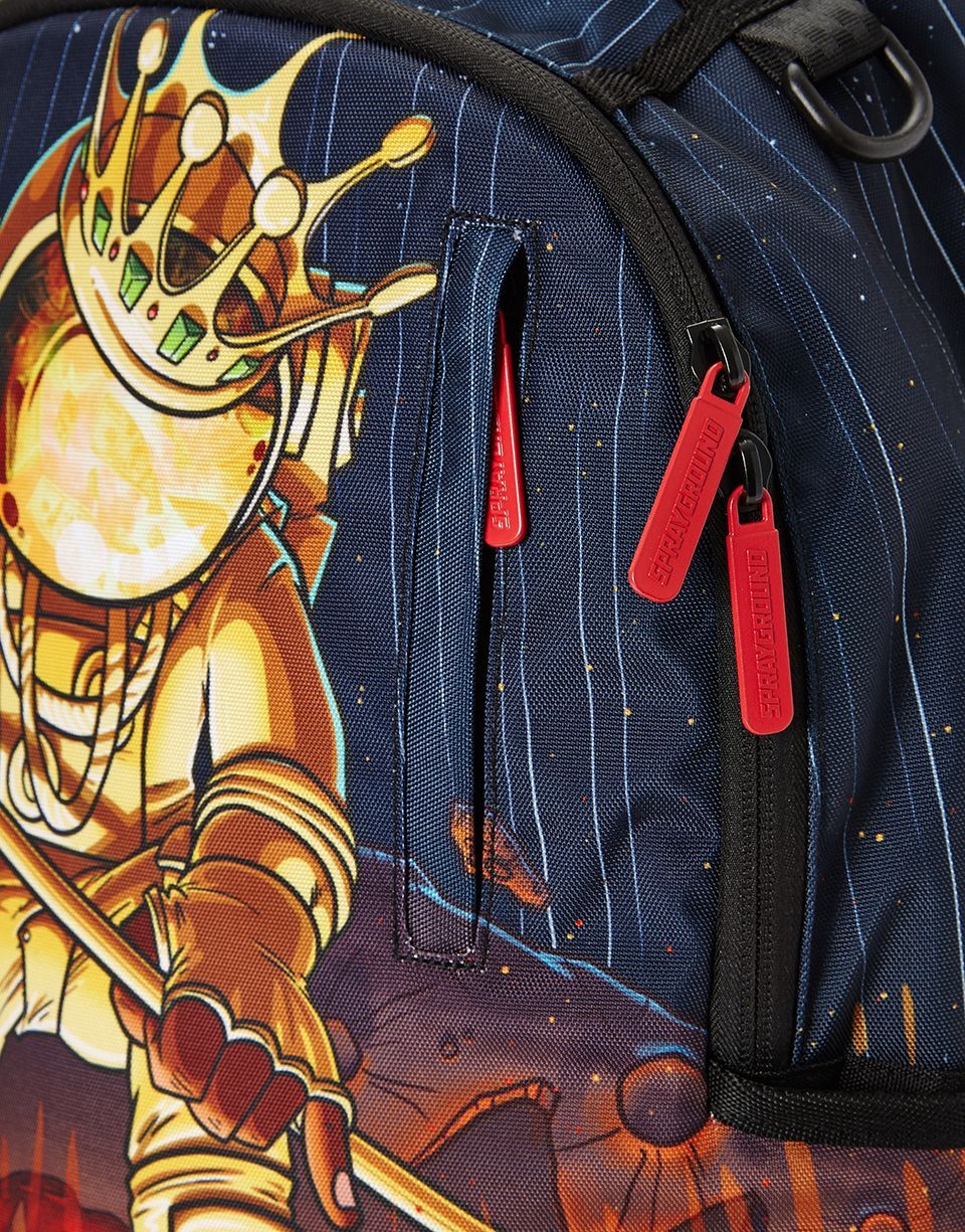 SPRAYGROUND GOLD ASTRONAUT METEOR SHARK