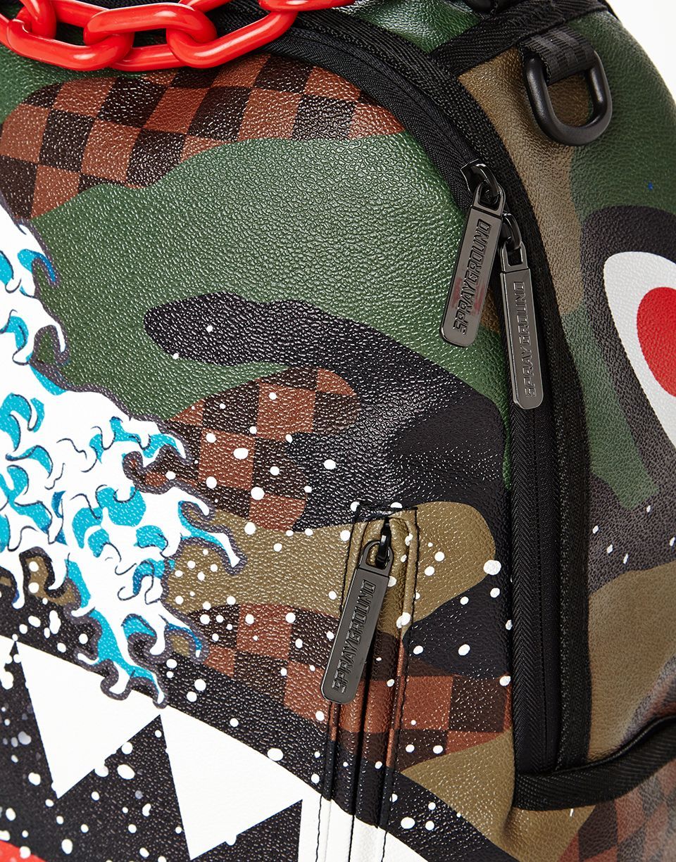 SPRAYGROUND CAMOKAWA WAVE SHARK