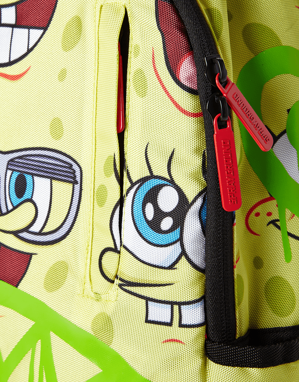 SPRAYGROUND SPONGEBOB SPRAYPAINT FACE PATTERN