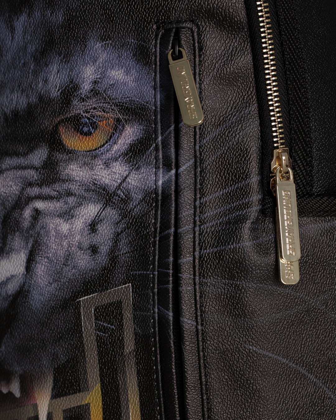 SPRAYGROUND JESSE LINGARD JUNGLE BLACK PANTHER BACKPACK