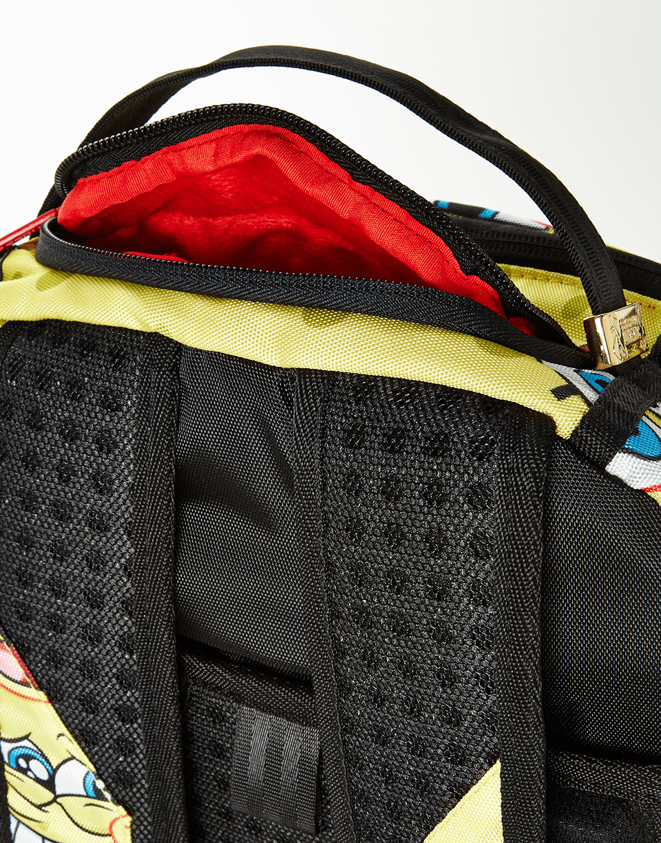 SPRAYGROUND SPONGEBOB SPRAYPAINT FACE PATTERN