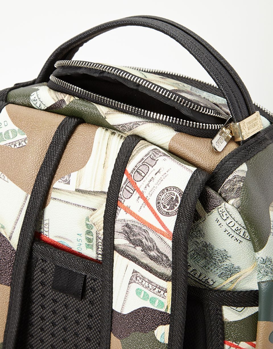SPRAYGROUND CAMO MONEY SHARK