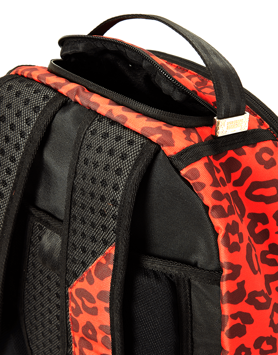 SPRAYGROUND RED LEOPARD LIPS