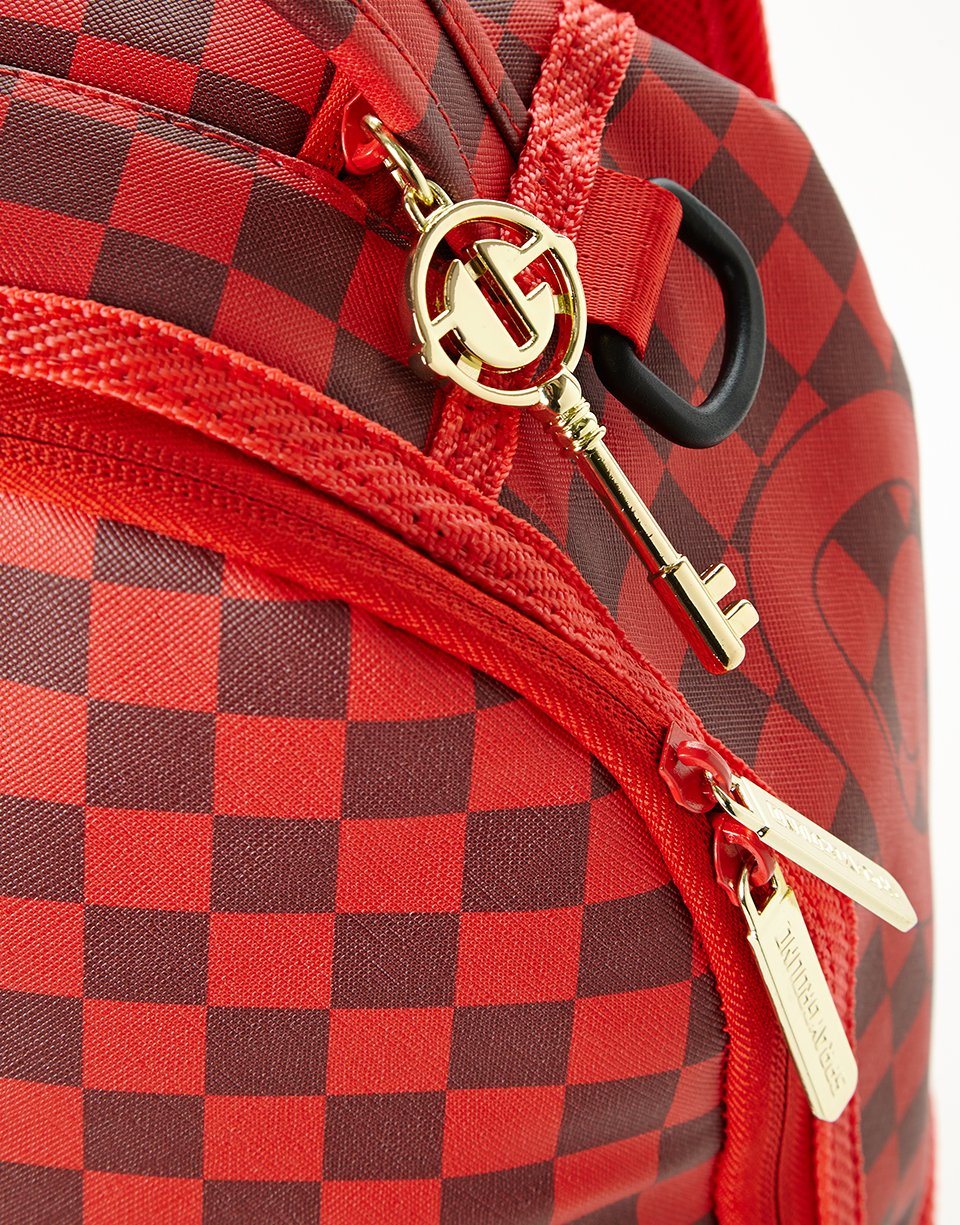 SPRAYGROUND SHARKS IN PARIS (RED CHECKERED EDITION)