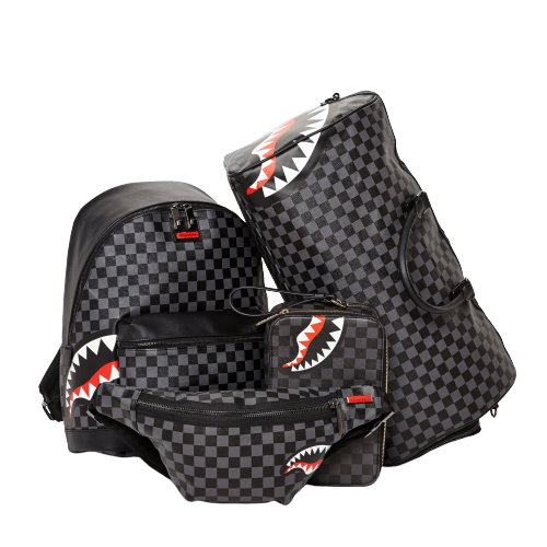 SPRAYGROUND SHARKS IN PARIS (BLACK CHECKERED EDITION)