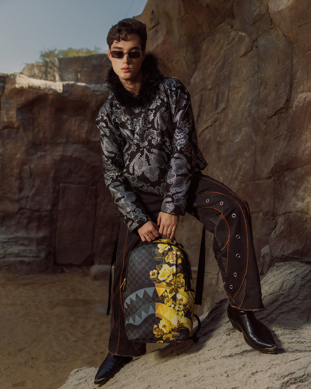 SPRAYGROUND BILLIONAIRE BLOOM BACKPACK