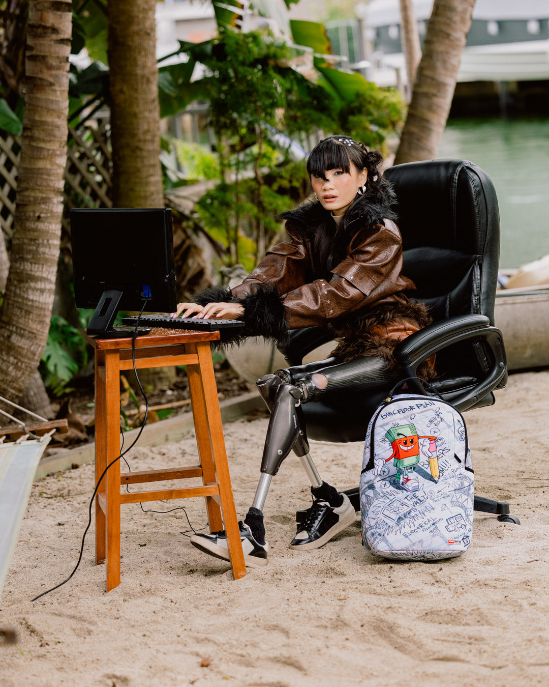 SPRAYGROUND MONEY BOY SCHEMATICS BACKPACK