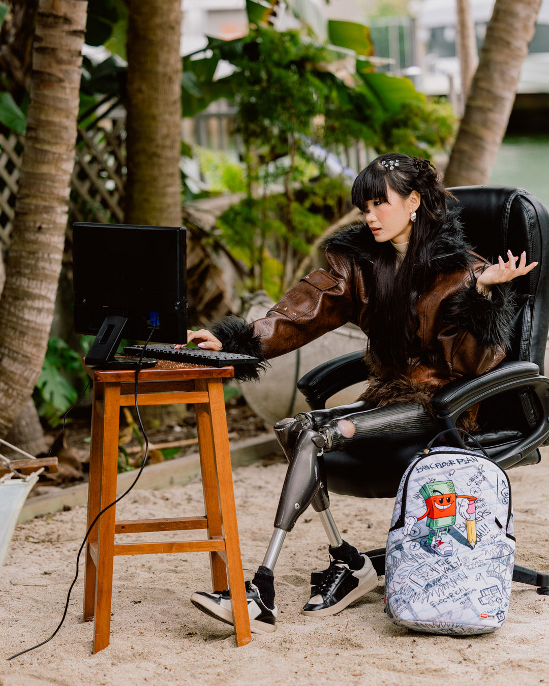 SPRAYGROUND MONEY BOY SCHEMATICS BACKPACK