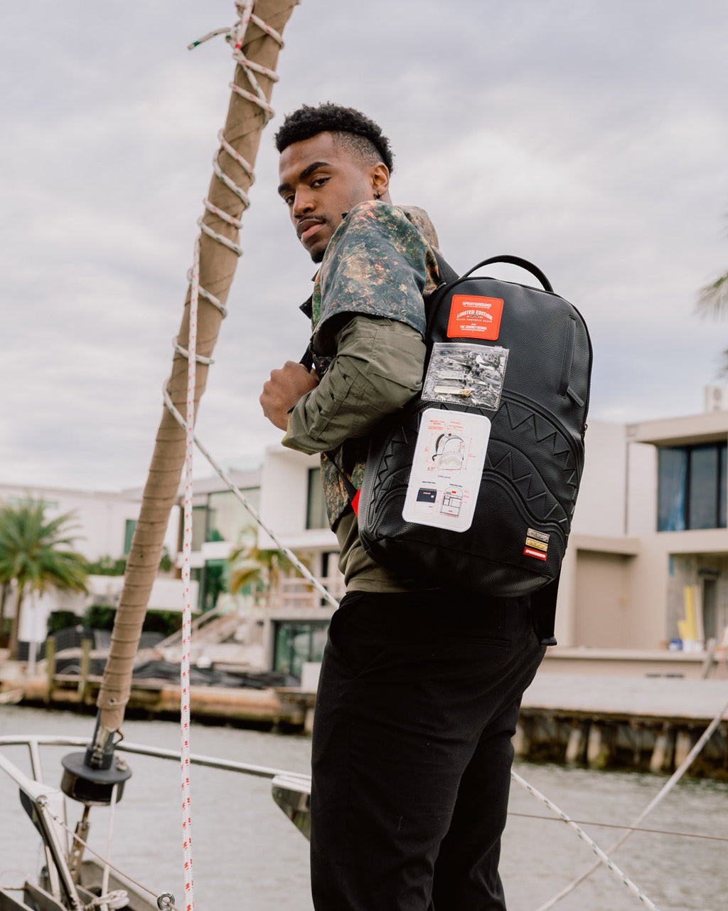 SPRAYGROUND TECHPACK STACK BACKPACK