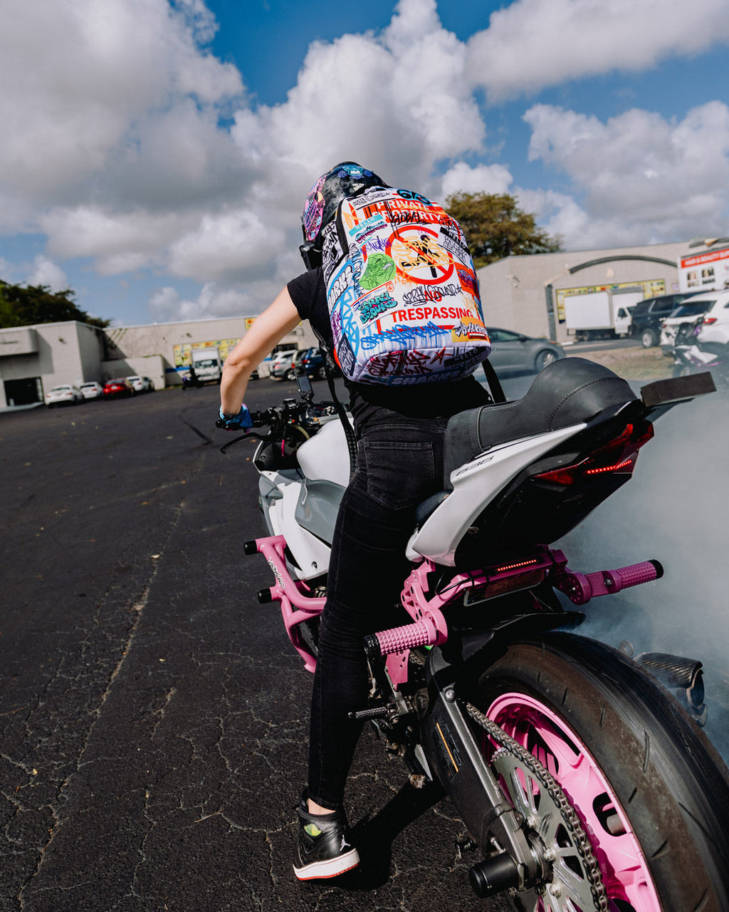 SPRAYGROUND RIGHT DAY RIGHT ONE BACKPACK